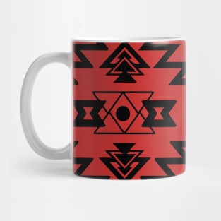 Aztec Line Design Mug